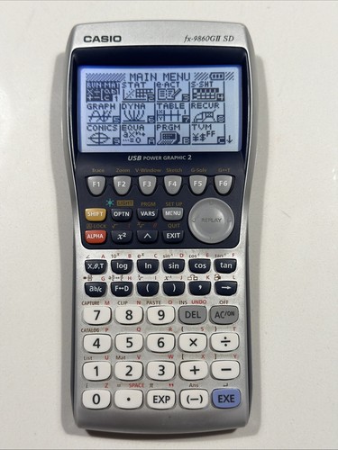 Casio 9860gii grafico - casio,