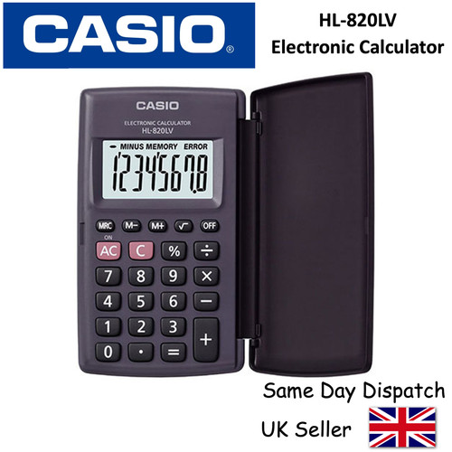 Calcolatrice casio 820lv - calcolatrice, hl-820lv
