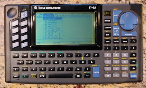 Texas instruments 92 - instruments, ti-92