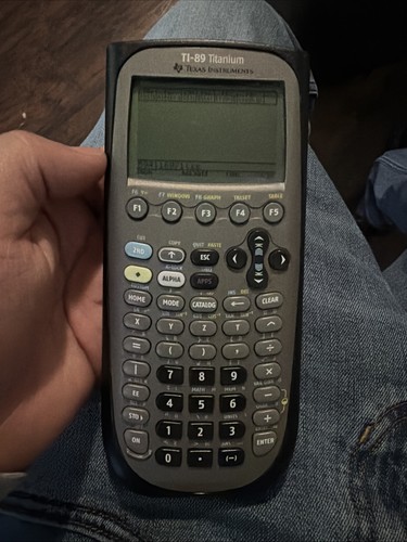 Texas instruments 89 - instruments, ti-89