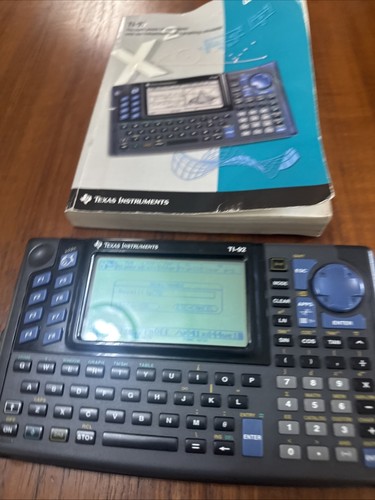 Texas instruments 92 - texas, ti-92